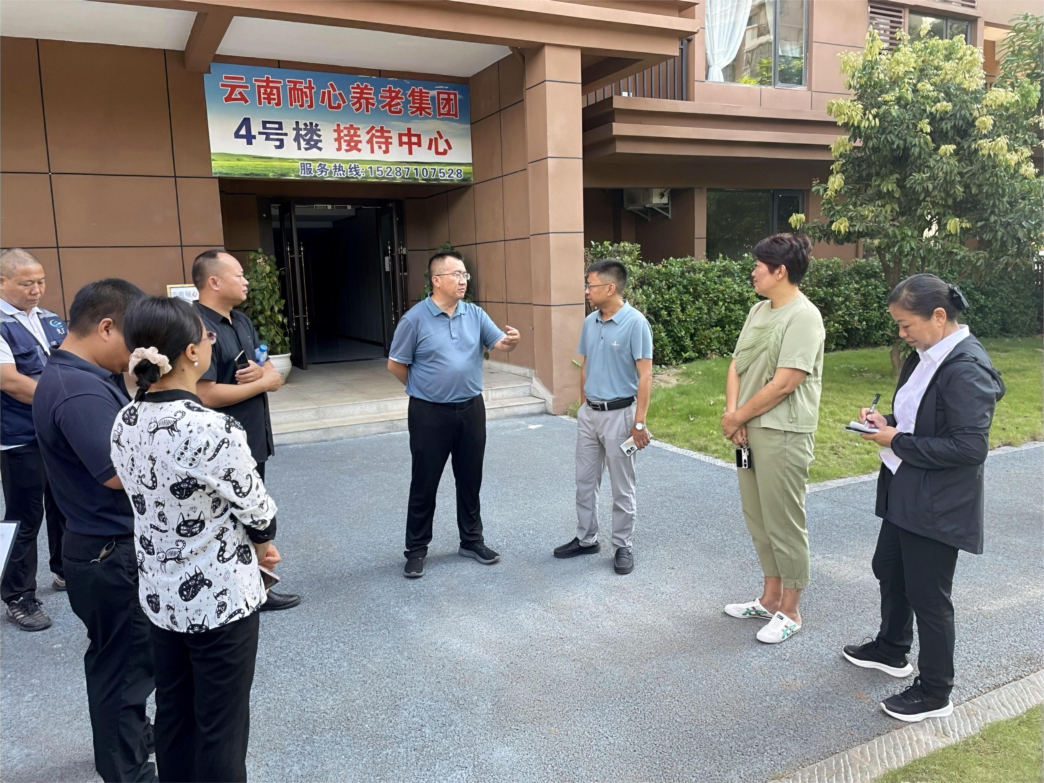 元江縣委書記王建宏調(diào)研建投·四季錦府項目